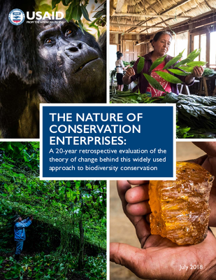 The Nature of Conservation Enterprises: A 20-year retrospective evaluation of the theory of change behind this widely used approach to biodiversity conservation