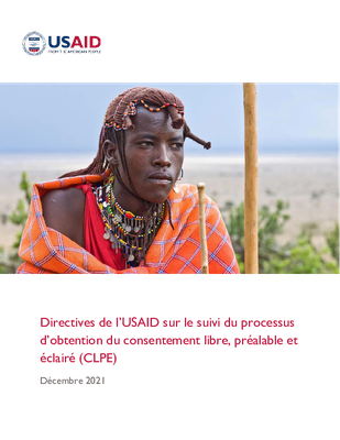 Directives de l’USAID sur le Suivi du Processus d’Obtention du Consentement Libre, Préalable et Éclairé