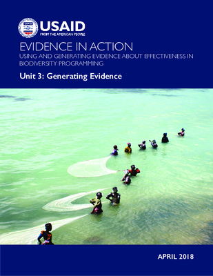 Evidence in Action, Unit 3: Generating Evidence